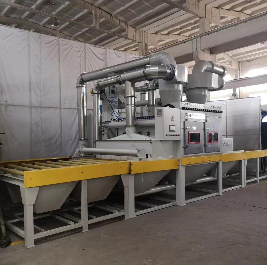 甘孜抛丸机跑砂是什么原因