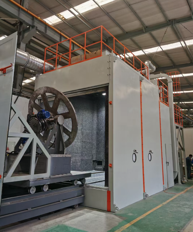 甘孜喷砂机环保改造 符合行业排放标准