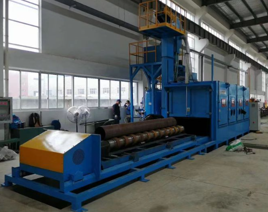 甘孜喷砂机在管道除锈中的现场施工应用