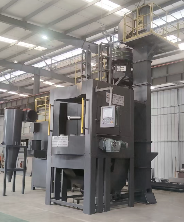 甘孜转盘式喷砂机 提升圆形工件处理效率